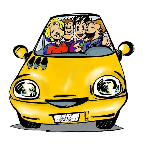 voiture pleine grace au covoiturage